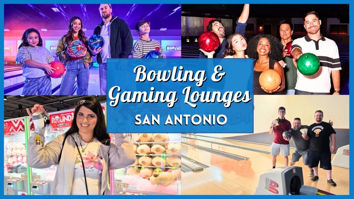 Best Bowling & Gaming Lounges in San Antonio