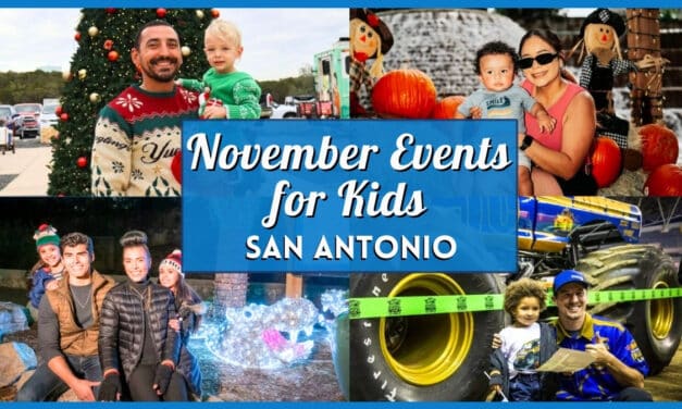 Kids Events in San Antonio in November 2026: Thanksgiving, Festivals and Holiday Events