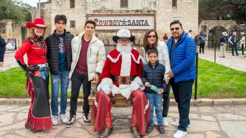 Kids events in San Antonio in December 2026 - Cowboy Santa